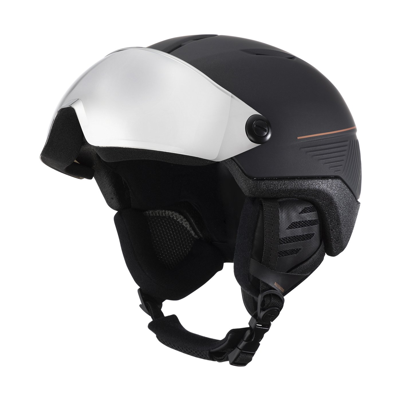 Męski Kask ROSSIGNOL FIT VISOR IMPACTS PHOTOCHROMIC RKNHG01 – Czarny