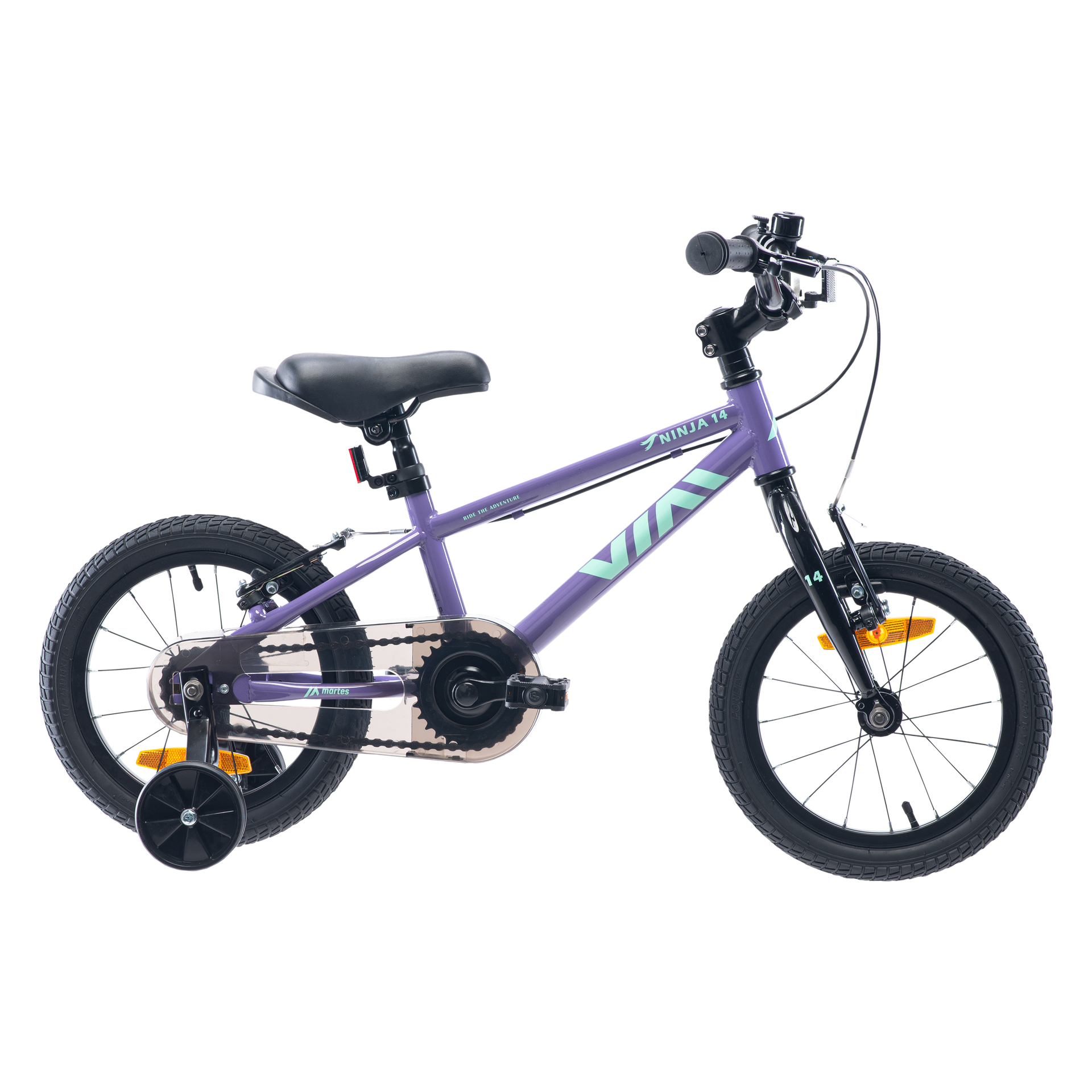 Dziecięcy Rower MARTES ESSENTIALS NINJA 14 M000253856 – Fioletowy