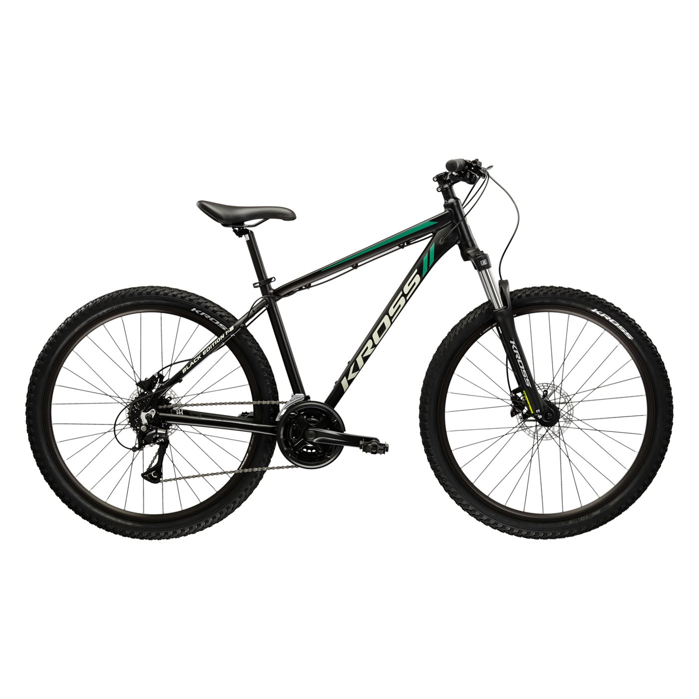 Męski Rower MTB KROSS BLACK EDITION 2.0 M MSBE2Z27X17M008746 – Czarny
