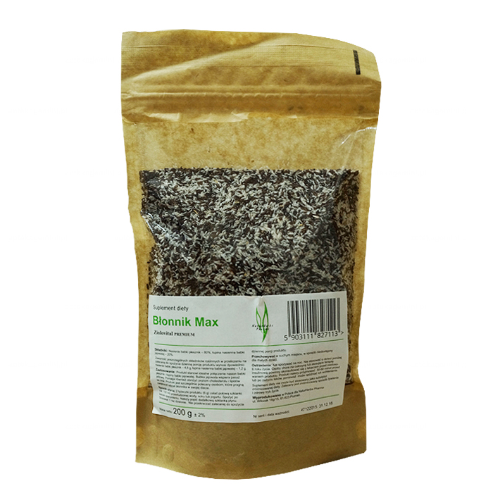 Ziolovital Premium Błonnik Max, 200 g
