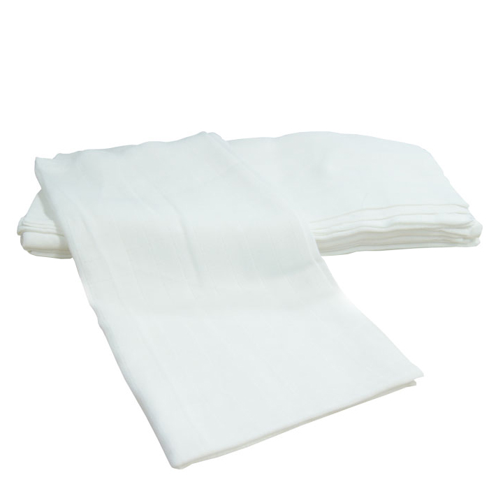 Weber, pieluchy tetrowe, 115g/m2, 80 cm x 80 cm, białe, 10 sztuk