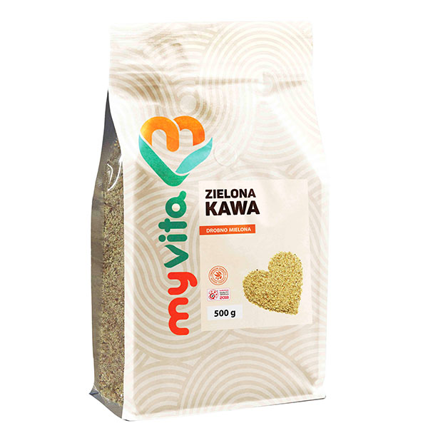 MyVita, Zielona kawa mielona, 500 g