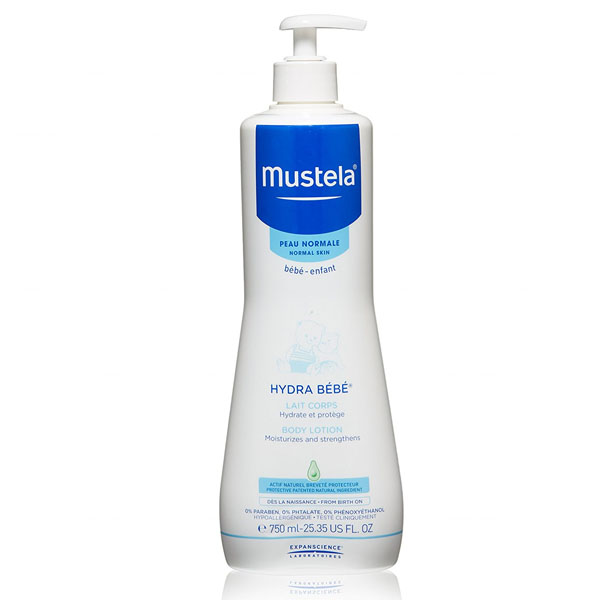 Mustela Bebe Enfant HydraBebe, mleczko do ciała, od urodzenia, 750 ml