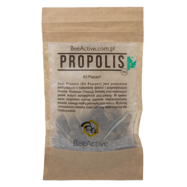 BeeActive, Propolis, kit pszczeli, 50 g