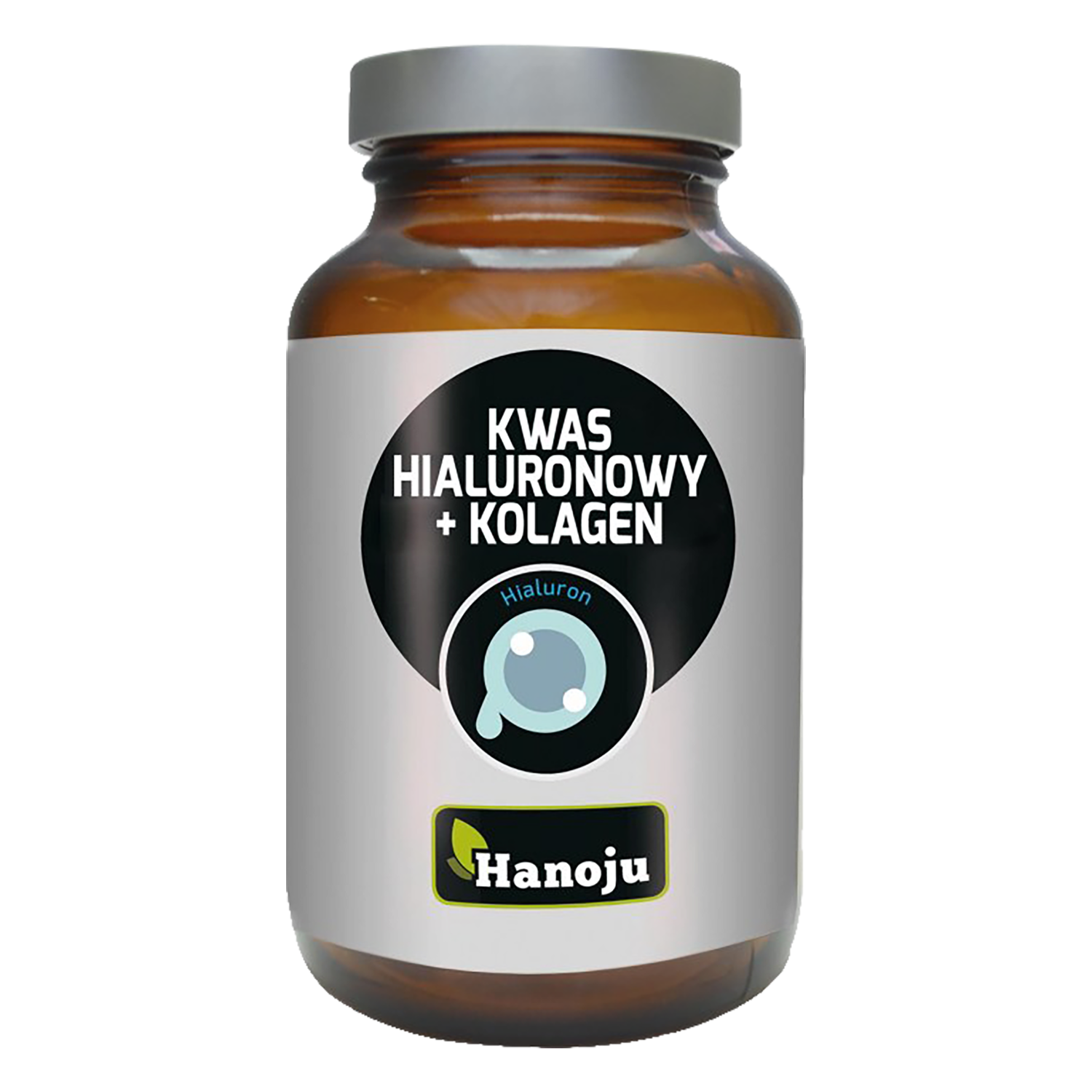 Hanoju Kwas hialuronowy + kolagen, 60 kapsułek