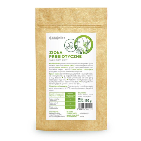Labodiet Zioła Prebiotyczne, 120 g
