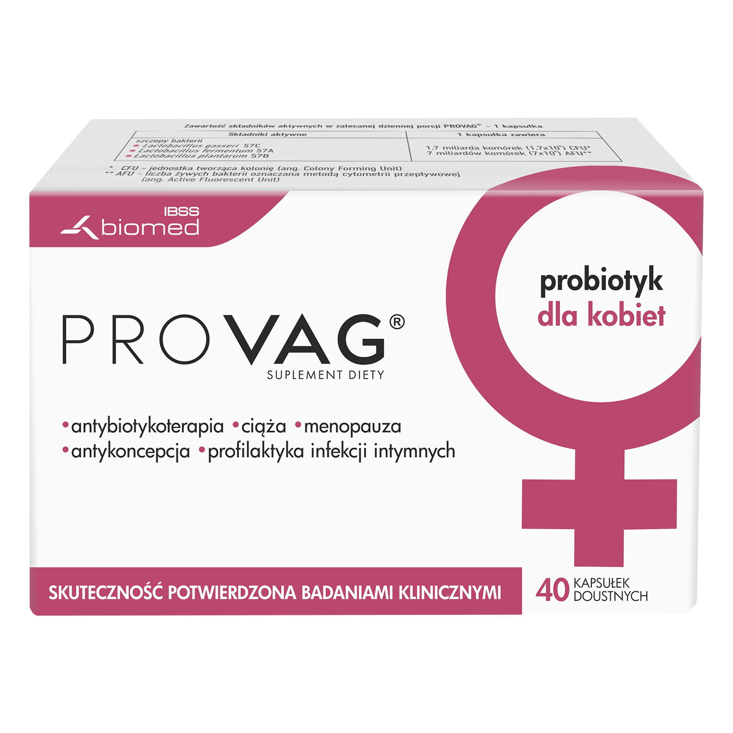 Provag, 40 kapsułek doustnych