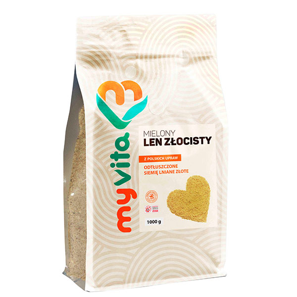MyVita Len złocisty, mielony, 1000 g