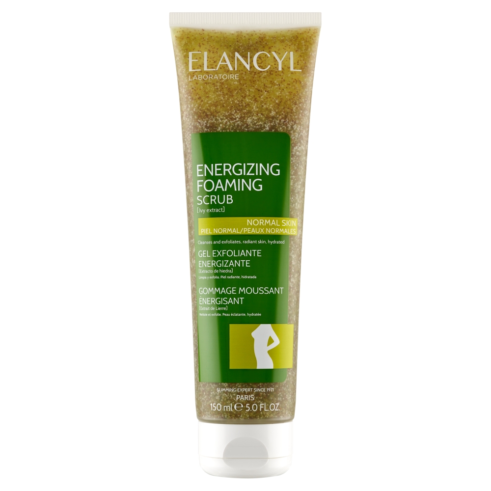 Elancyl, energetyzujący peeling pieniący do ciała, wygładzjący, 150 ml