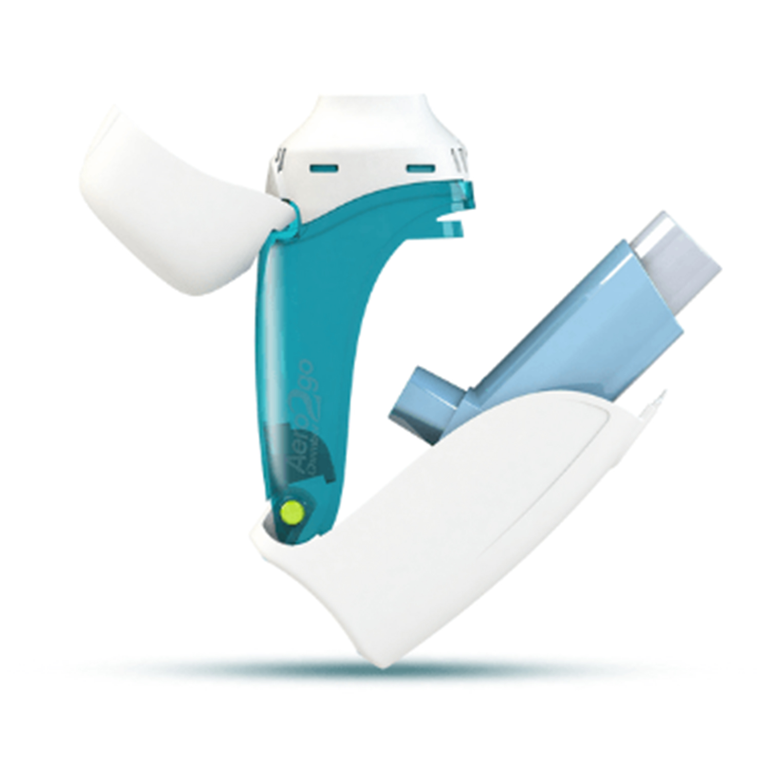 AeroChamber2Go, komora inhalacyjna z zaworem dla dorosłych, 1 sztuka