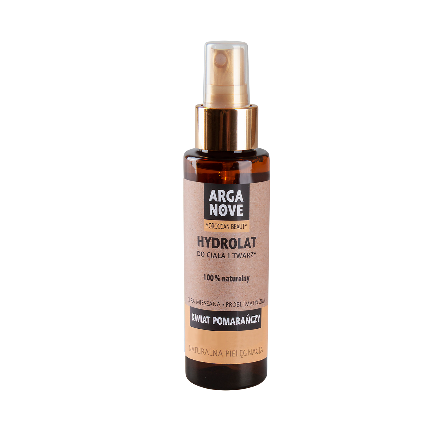 Arganove, hydrolat z kwiatu gorzkiej pomarańczy, spray, 100 ml