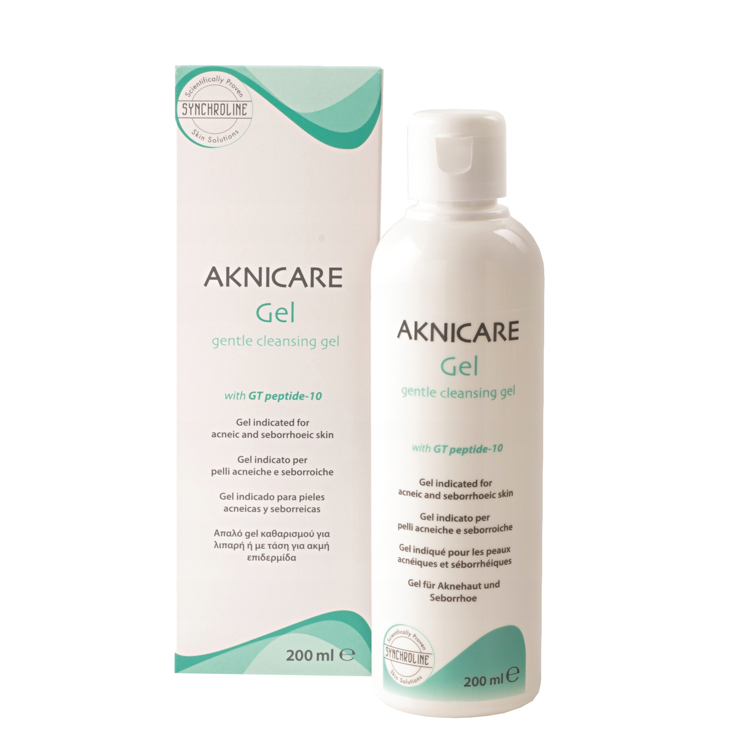 Synchroline Aknicare Gel, roztwór oczyszczający, 200 ml
