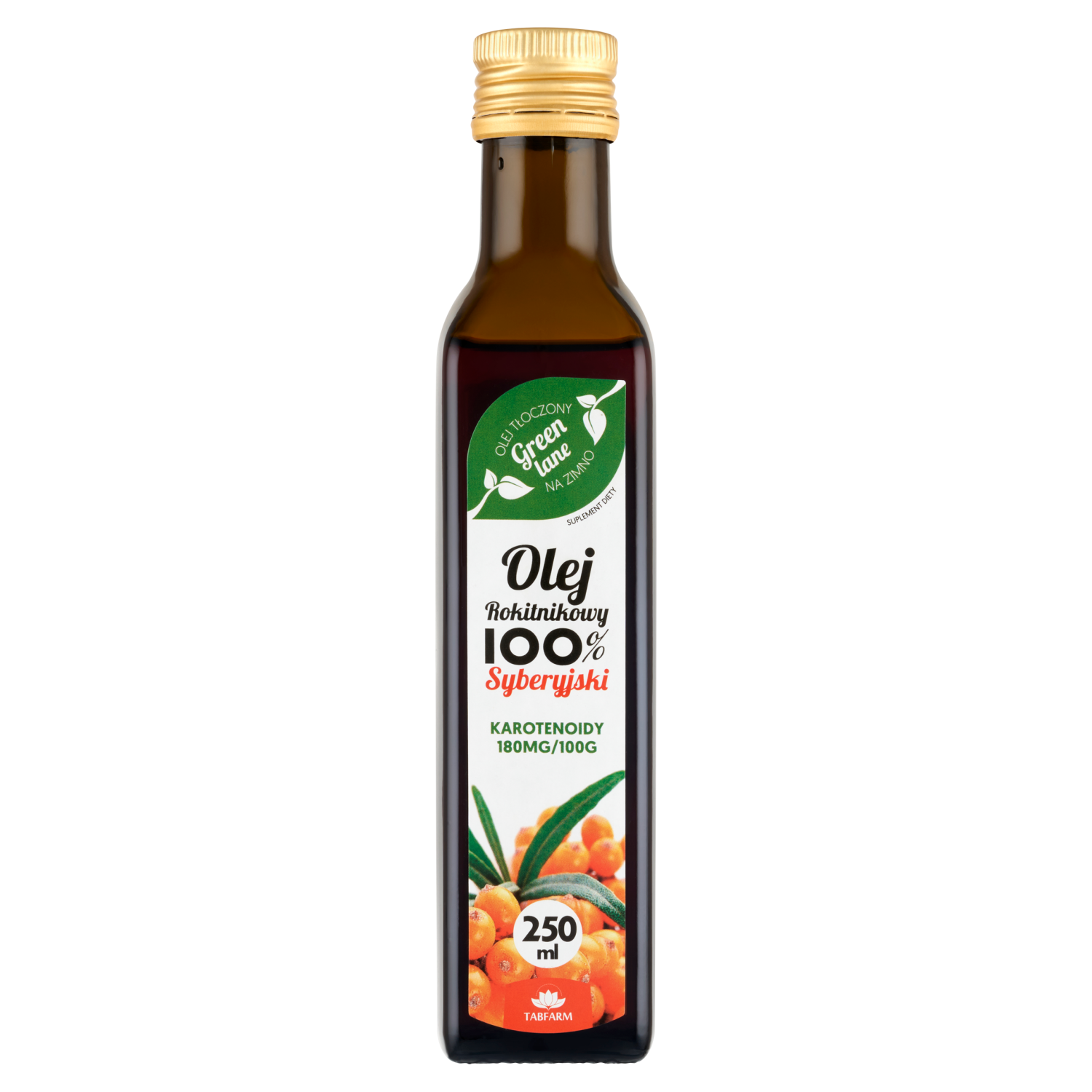 Tabfarm Olej Rokitnikowy Syberyjski 100%, 250 ml