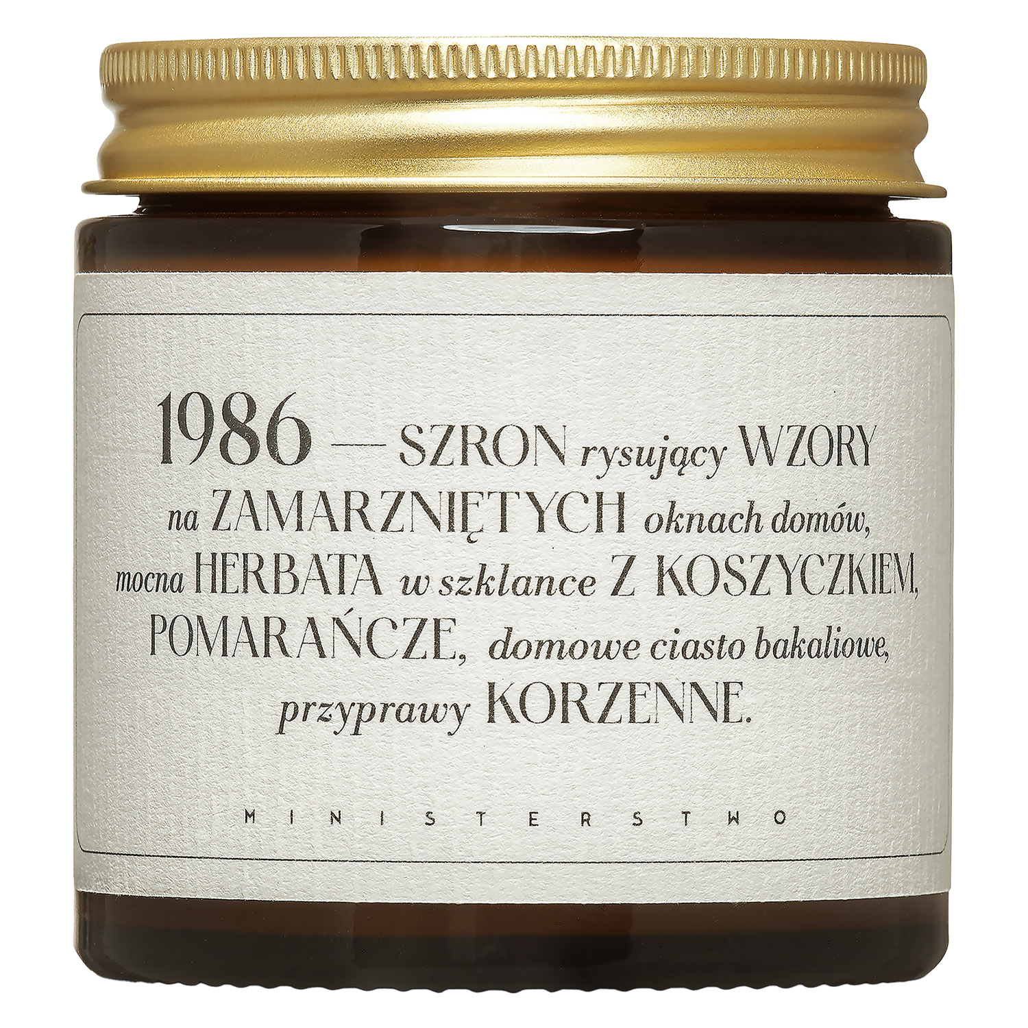Ministerstwo Dobrego Mydła, świeca zapachowa 1986, 120 ml