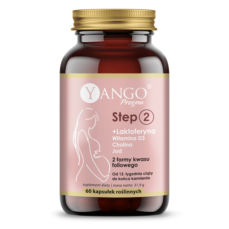 Yango Pregna Step 2, 60 kapsułek roślinnych
