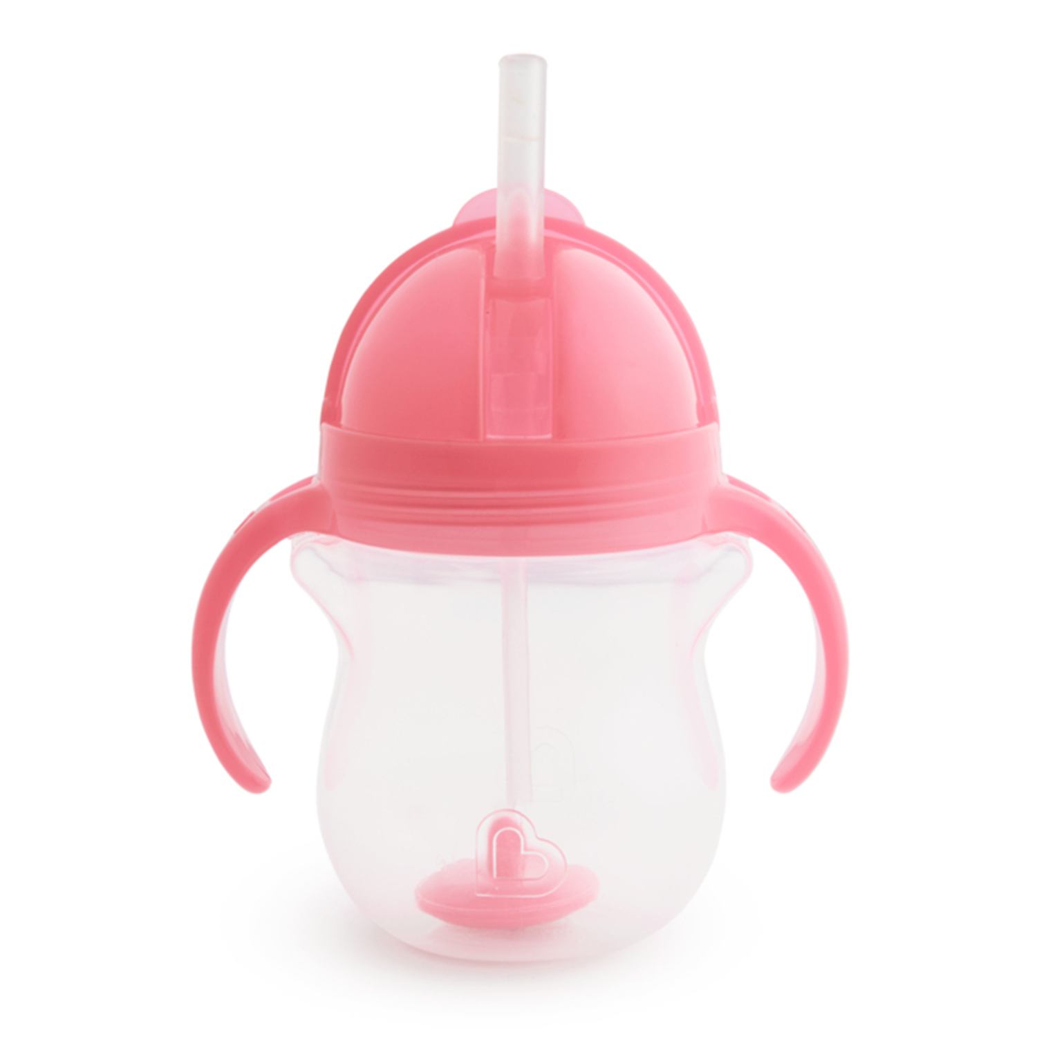 Munchkin Tip&Sip kubek ze słomką różowy 207 ml