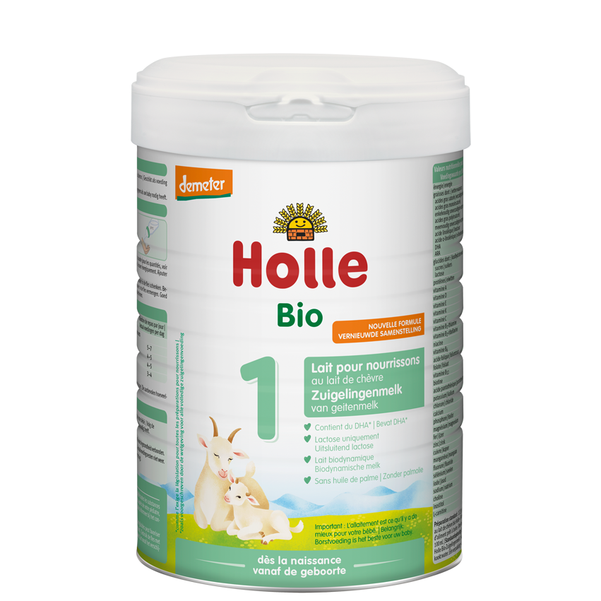 Holle Bio 1 mleko początkowe na bazie mleka koziego od urodzenia 800 g