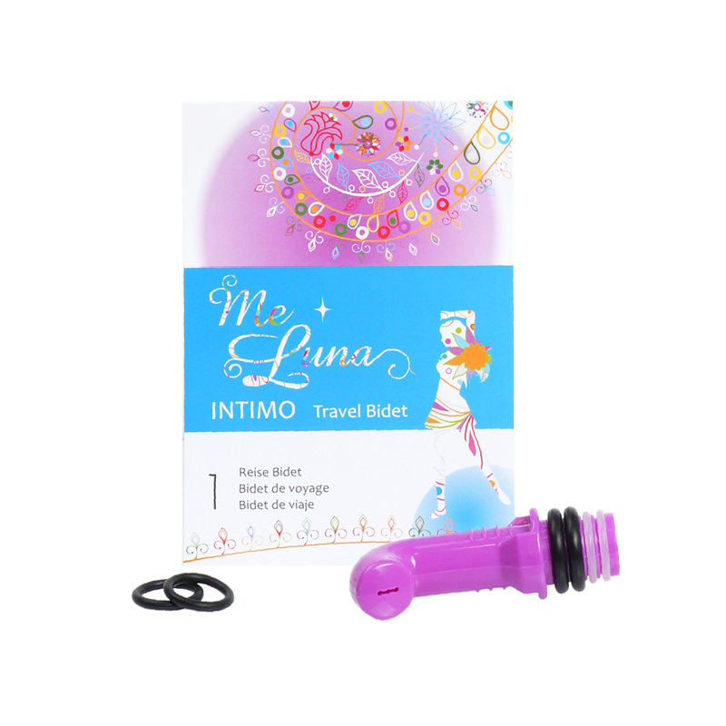 MeLuna Intimo, przenośny bidet z adapterami, 1 sztuka