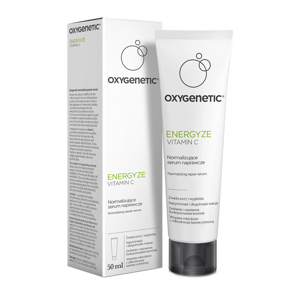 Oxygenetic Energyze Vitamin C, normalizujące serum naprawcze, 50 ml