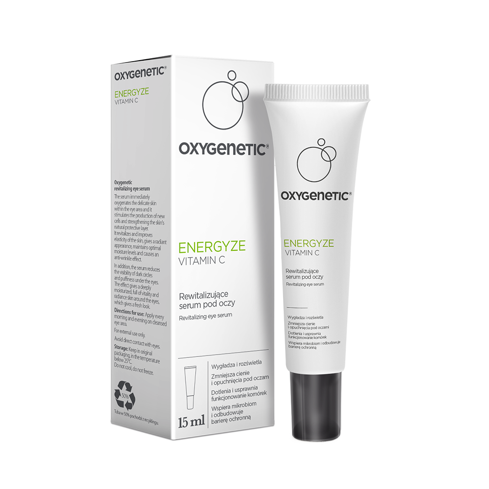 Oxygenetic Energyze Vitamin C, rewitalizujące serum pod oczy, 15 ml