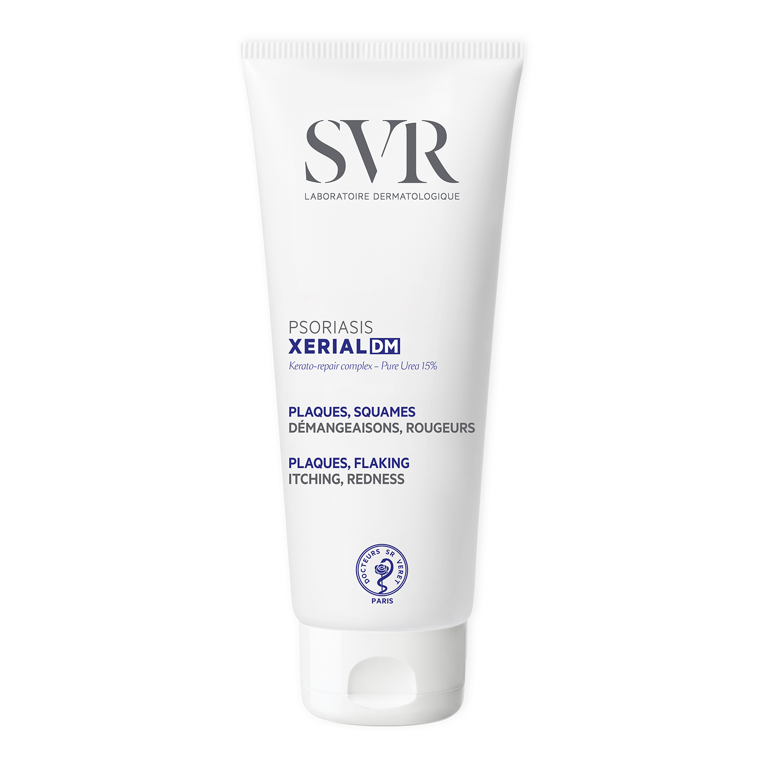 SVR Xerial DM Psoriasis, nawilżający krem na objawy łuszczycy, 200 ml