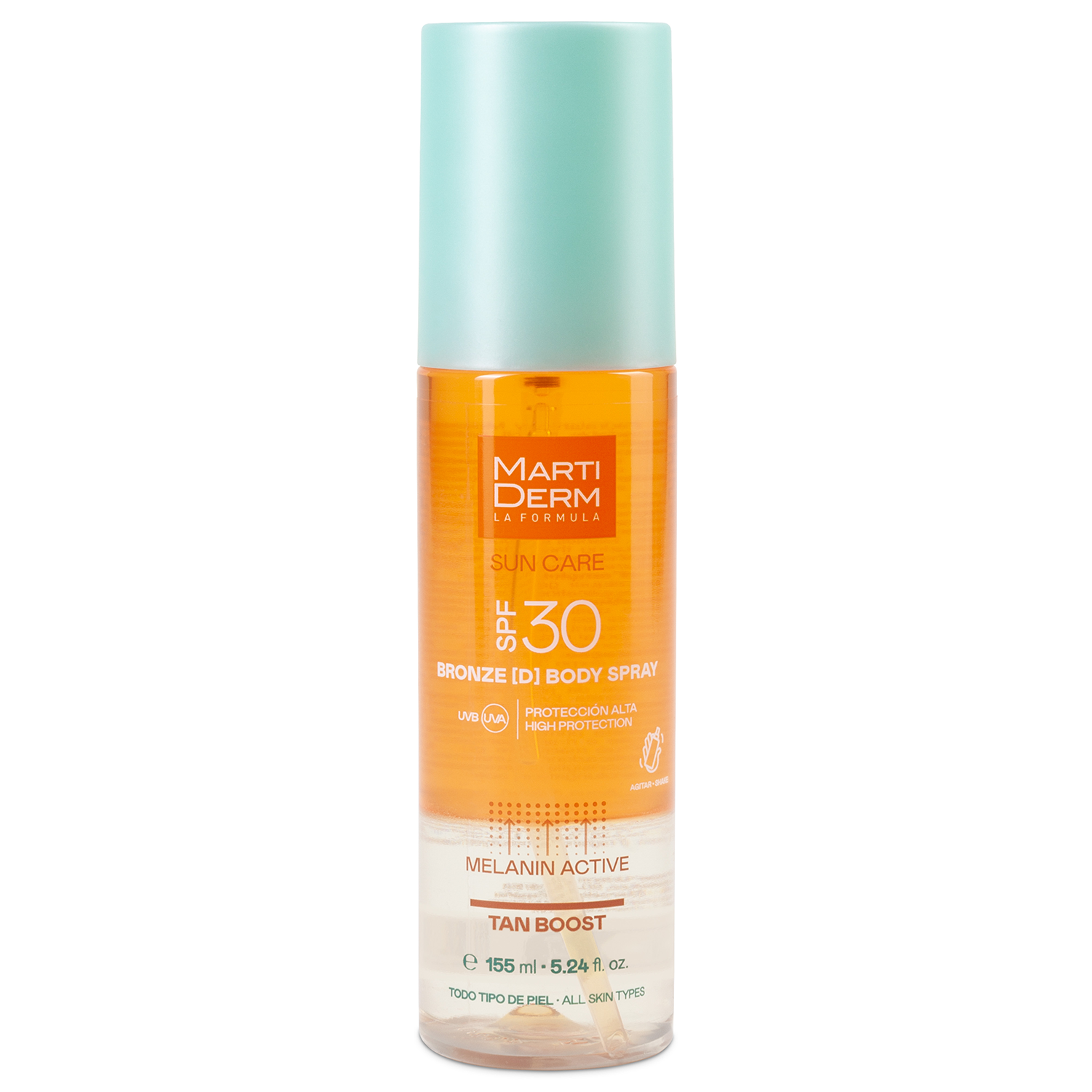 MartiDerm Sun Care Bronze D, spray do opalania, SPF 30, 155 ml