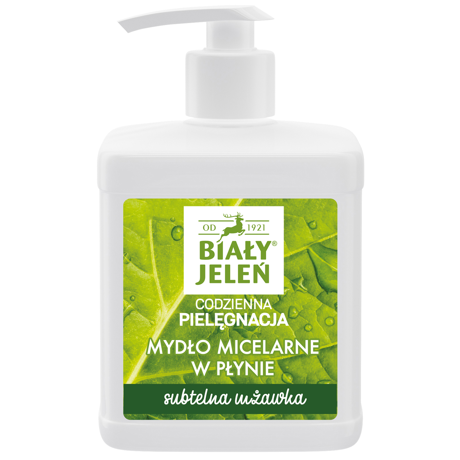 Biały Jeleń, mydło micelarne w płynie, Subtelna Mżawka, 500 ml