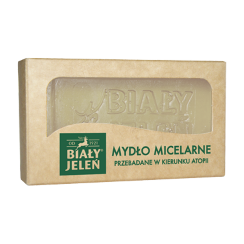 Biały Jeleń, mydło glicerynowe, micelarne, 100 g