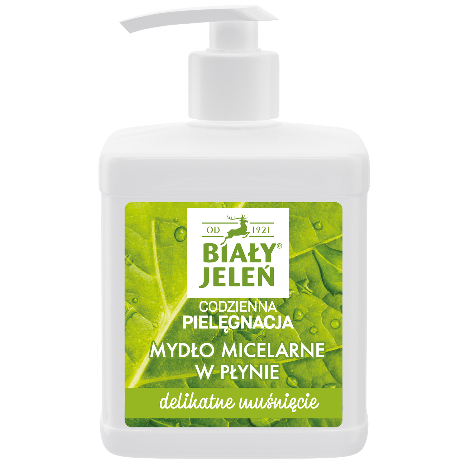 Biały Jeleń, mydło micelarne w płynie, Delikatne Muśnięcie, 500 ml