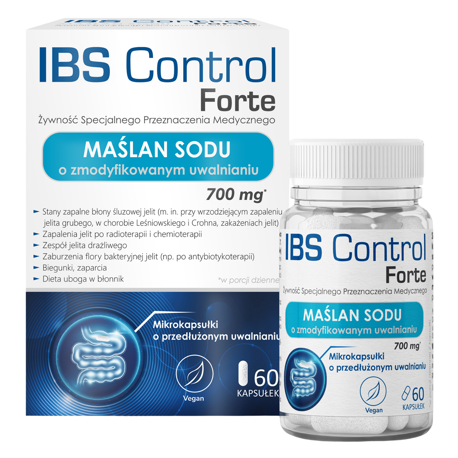 IBS Control Forte, 60 kapsułek