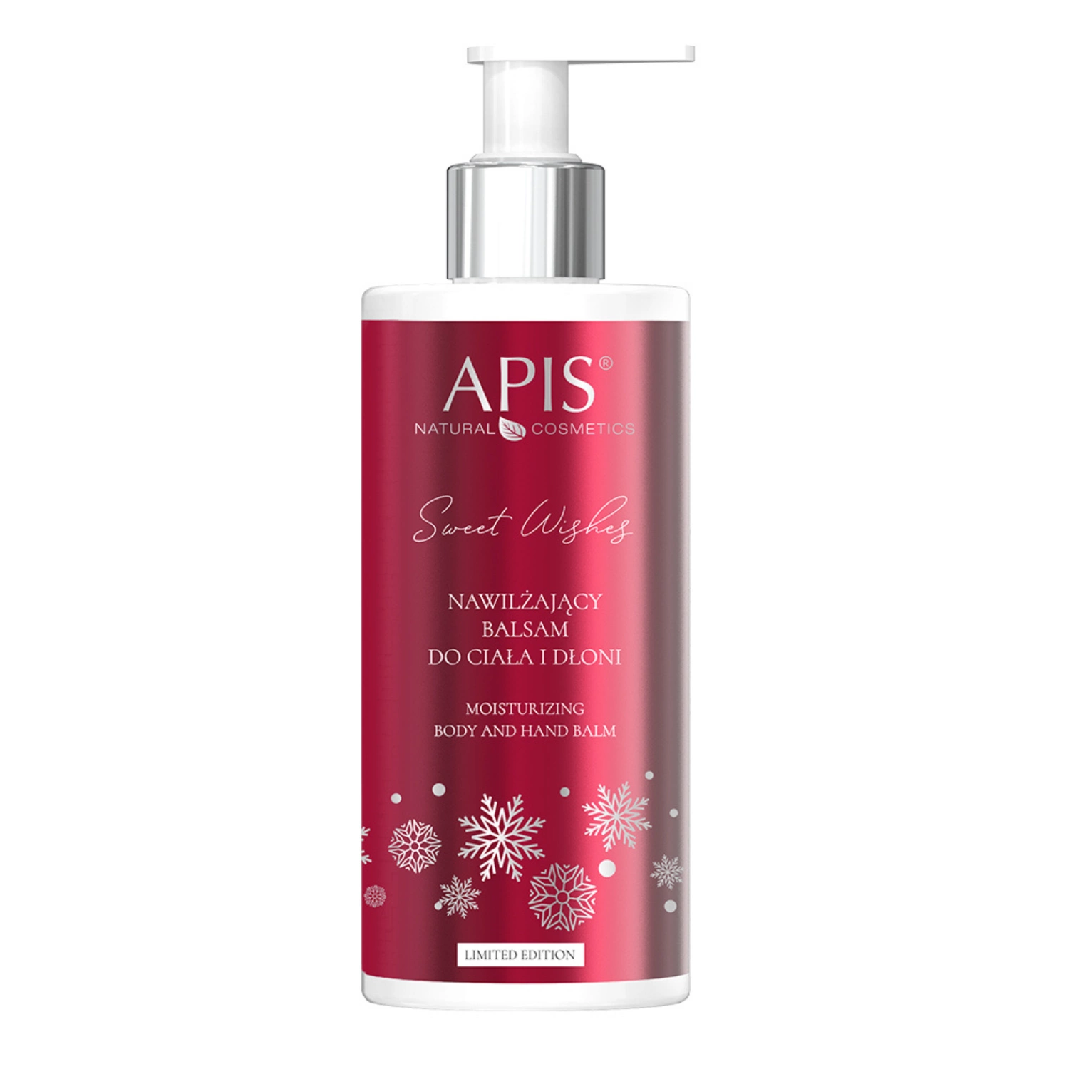 Apis Sweet Wishes, nawilżający balsam do ciała i dłoni, 300 ml