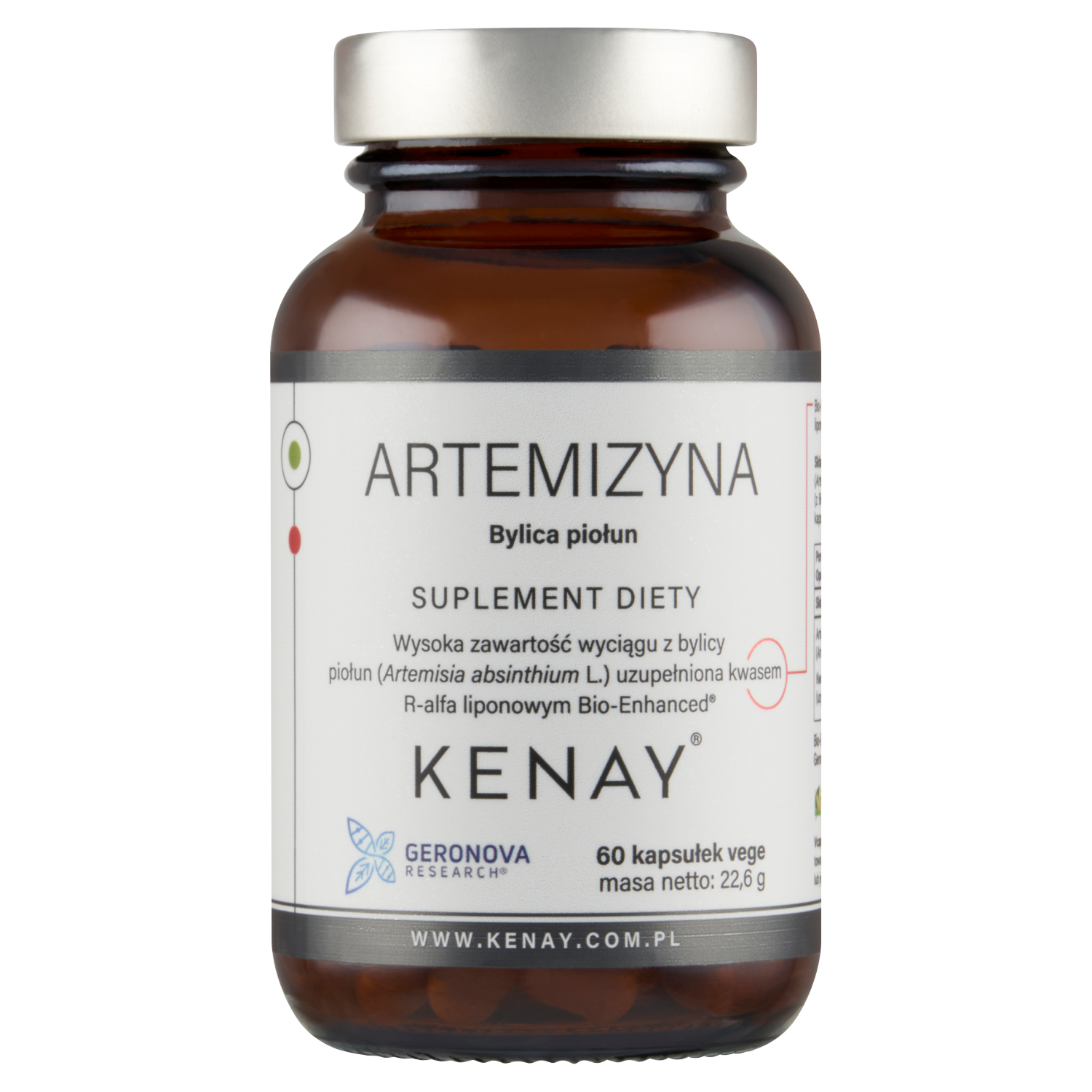 Kenay Artemizyna Bylica Piołun, 60 kapsułek