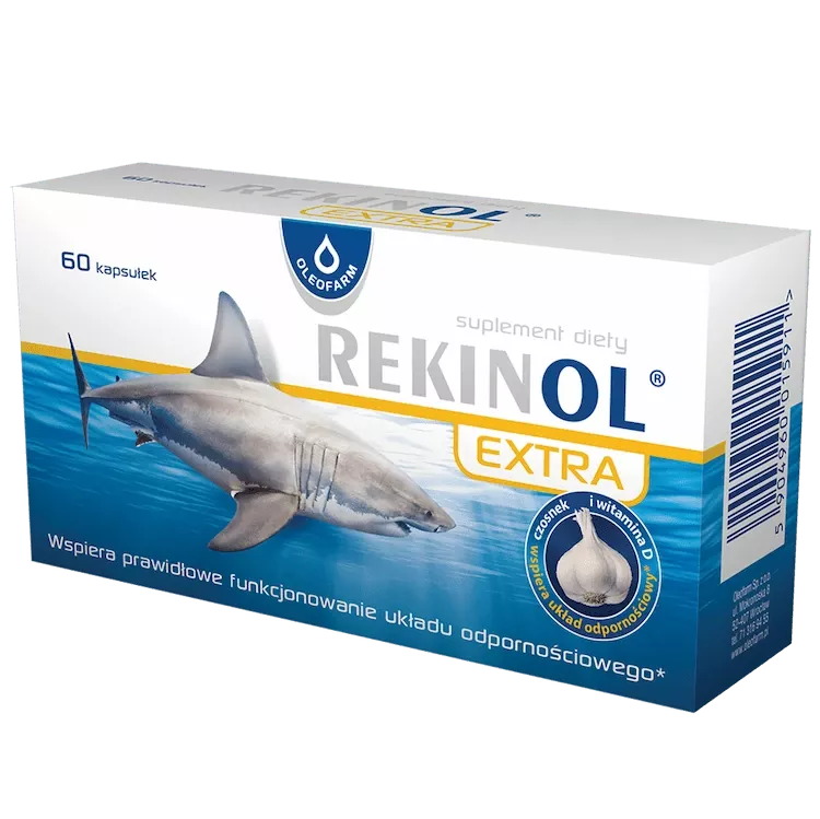 Oleofarm Rekinol Extra, 60 kapsułek