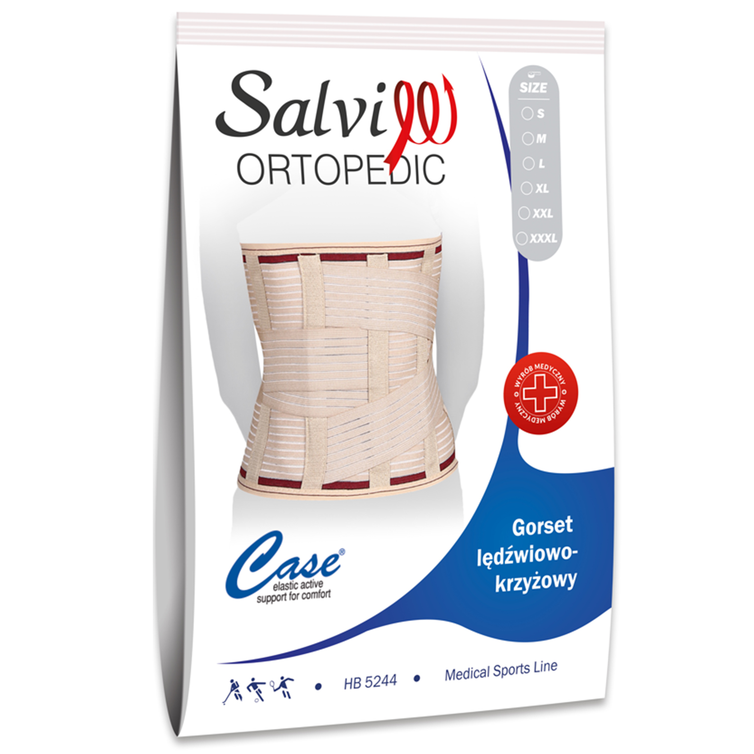 Salvi Ortopedic, gorset lędźwiowo-krzyżowy, rozmiar S