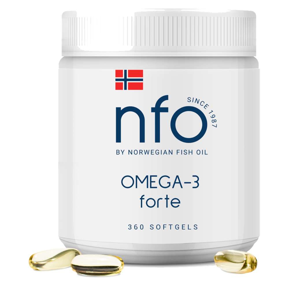 NFO Omega-3 Forte, 360 kapsułek miękkich