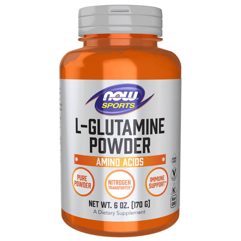 Now Sports L-Glutamina, proszek, 170 g