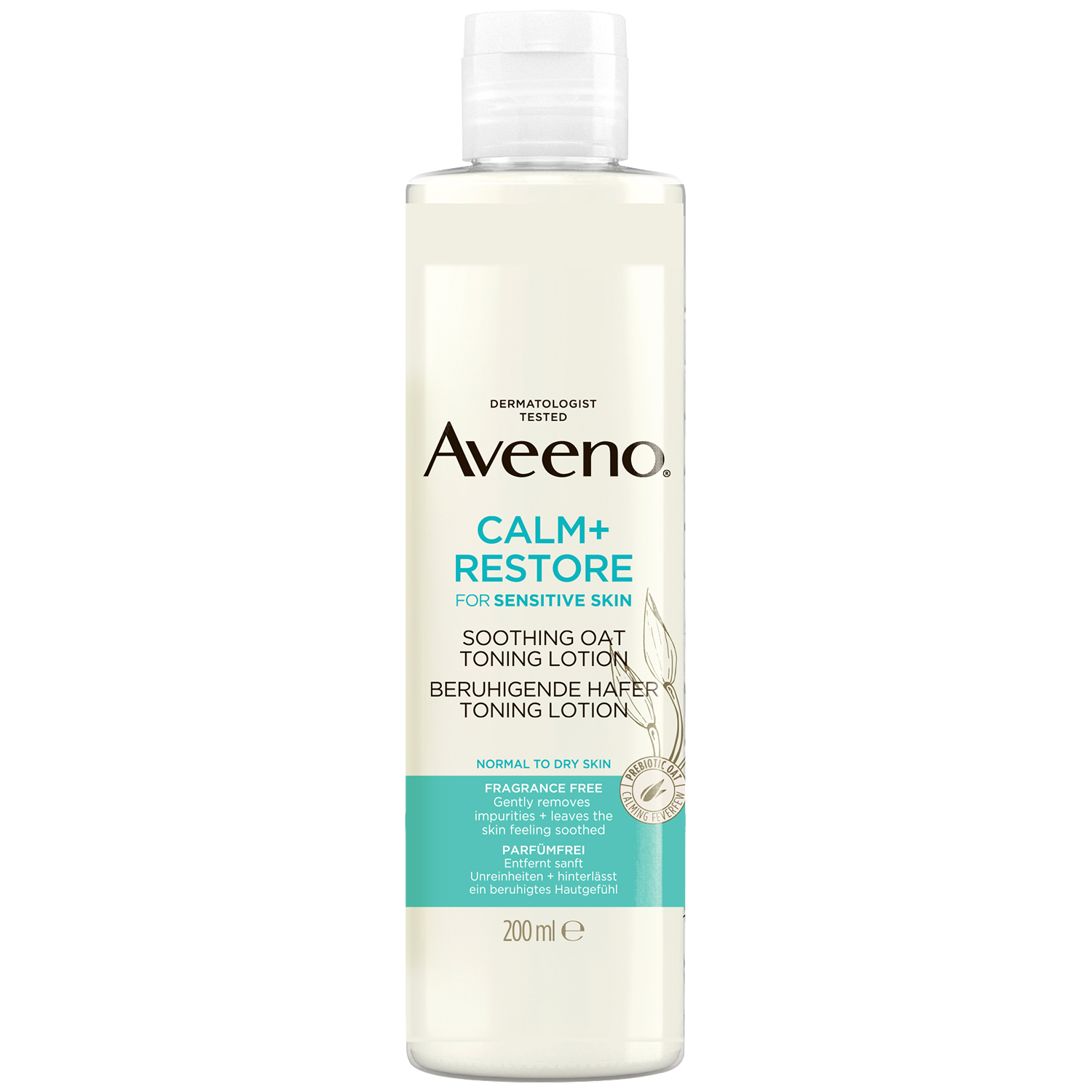 Aveeno Calm+ Restore, kojący toner owsiany, 200 ml