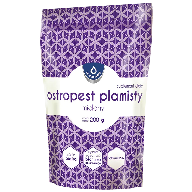 Oleofarm Ostropest plamisty mielony, 200 g