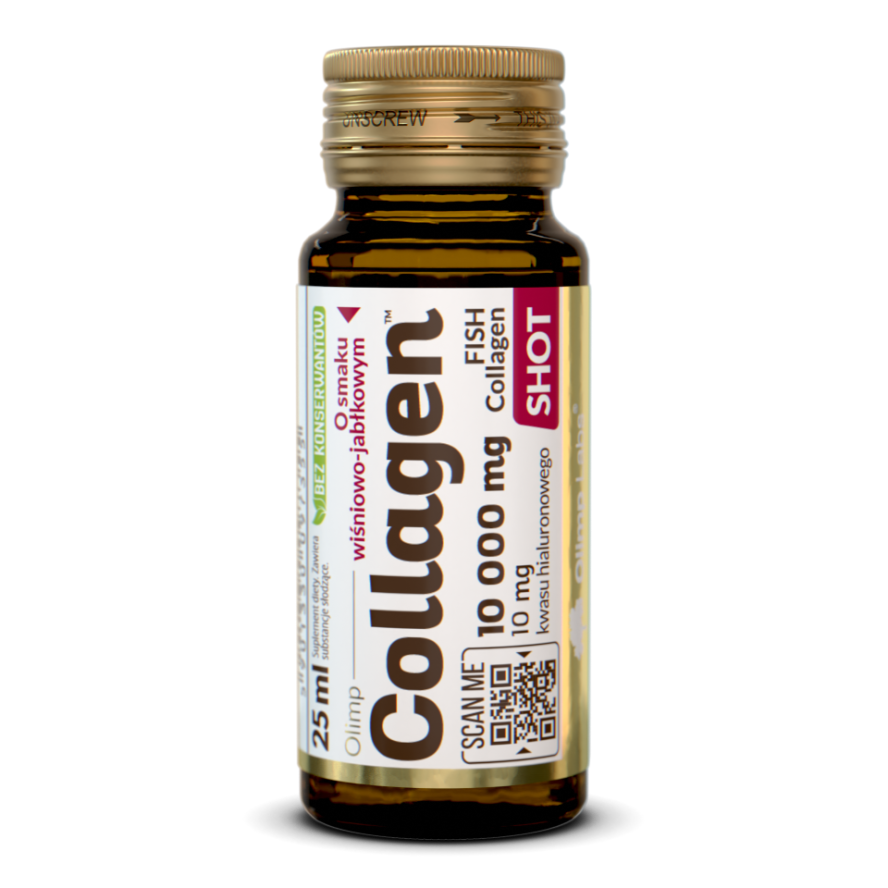 Olimp Collagen Shot, smak wiśniowo-jabłkowy, 240 g