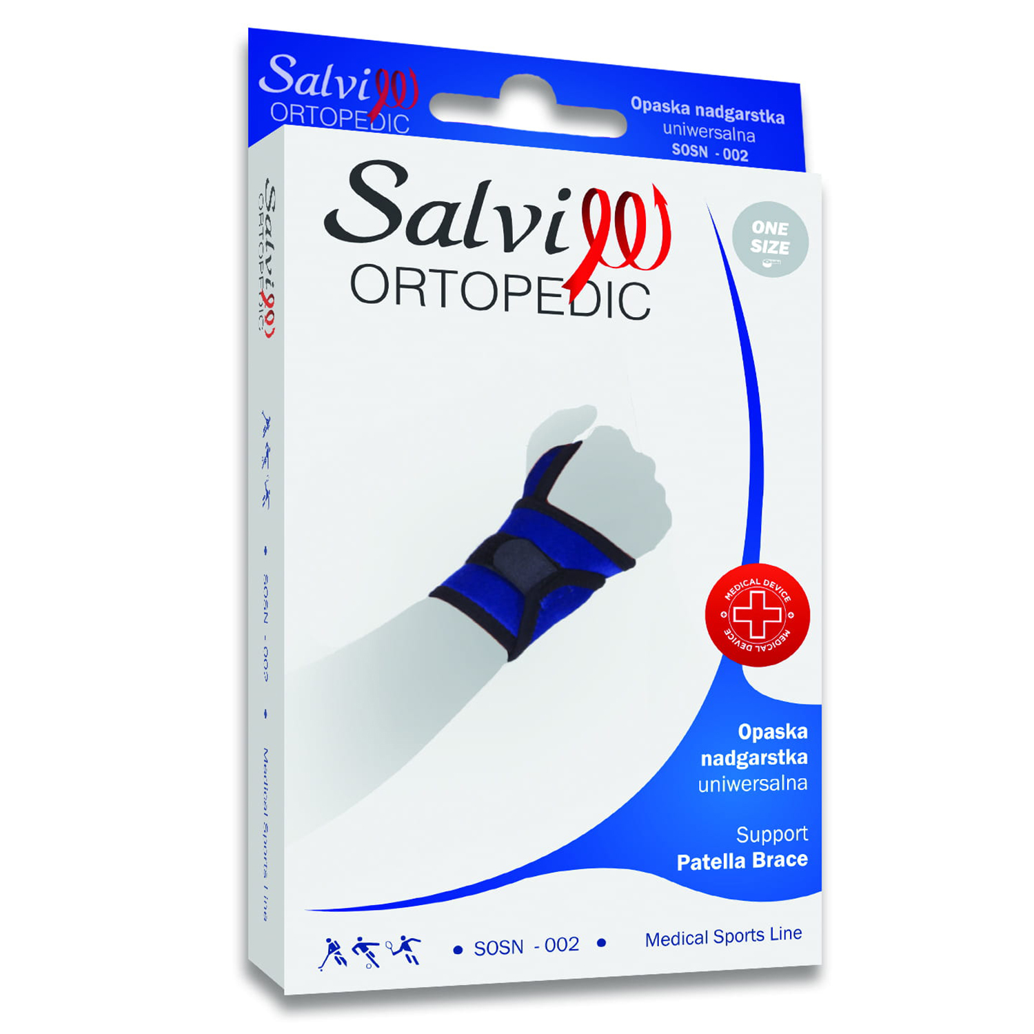Salvi Ortopedic, opaska nadgarstka uniwersalna