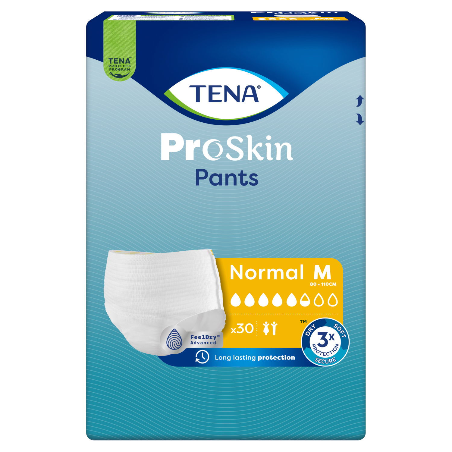 Tena Pants ProSkin, majtki chłonne, rozmiar M, 80-110 cm, Normal, 30 sztuk