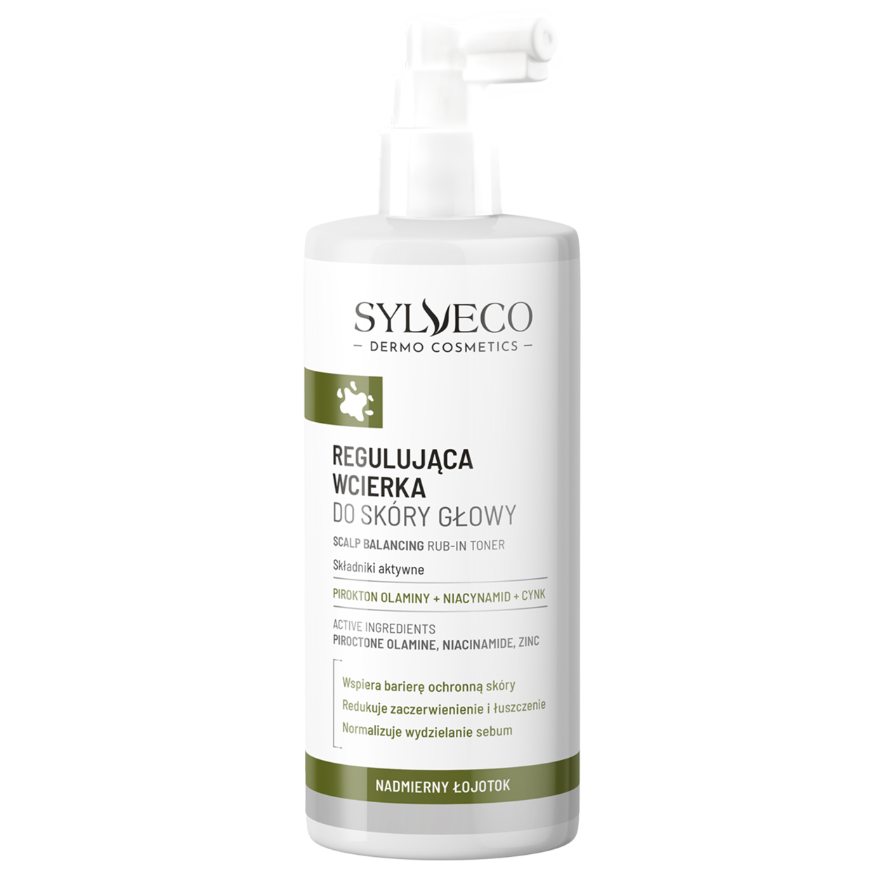 Sylveco Sylveco Dermo Nadmierny Łojotok, regulująca wcierka do skóry głowy, 150 ml