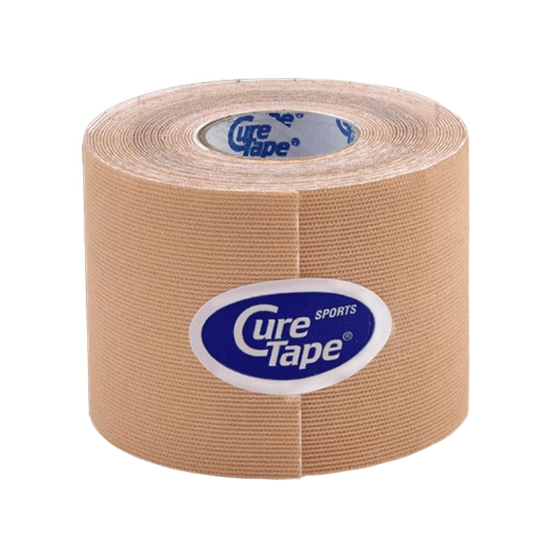 CureTape Sports, taśma kinezjologiczna, beżowa, 5 cm x 5 m, 1 sztuka