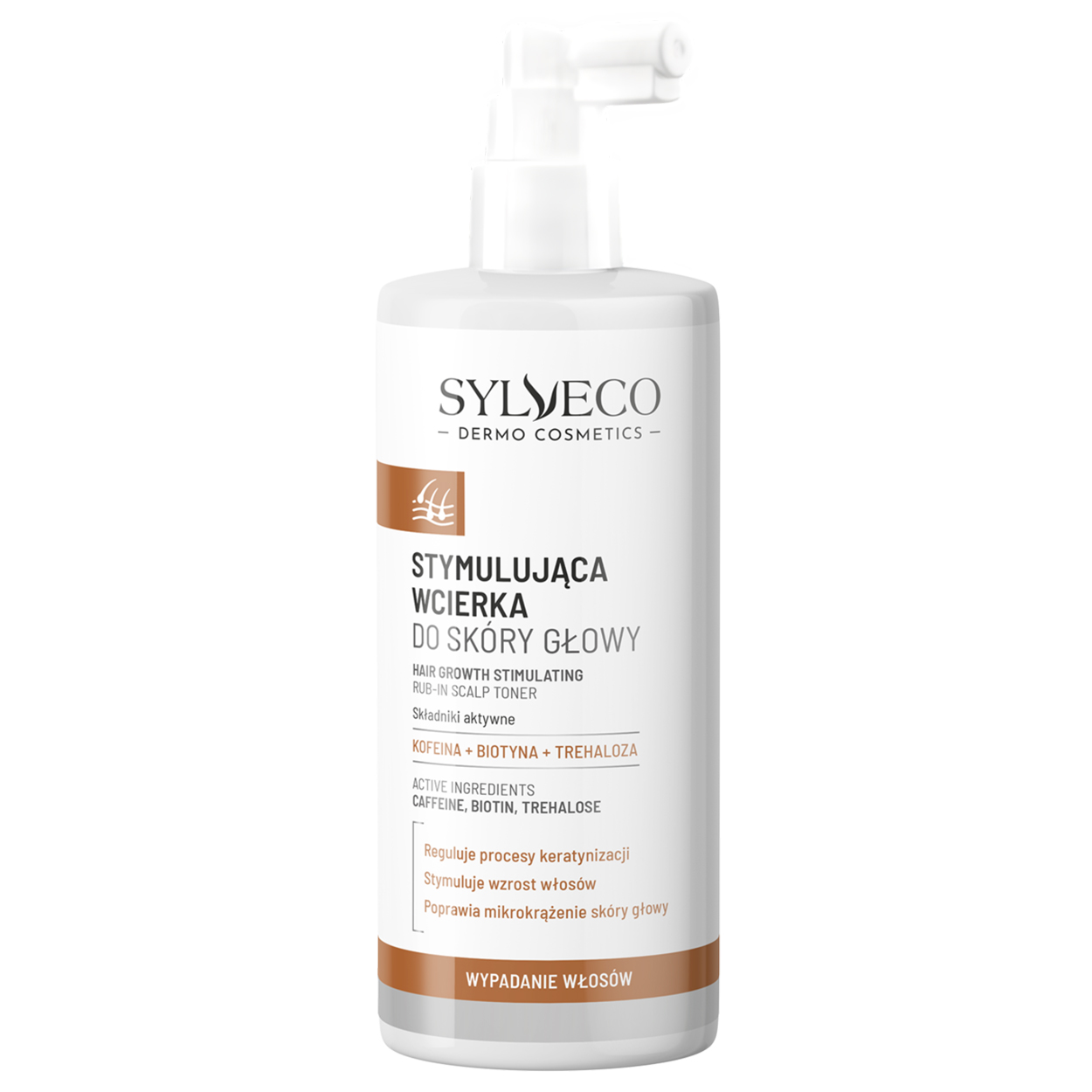 Sylveco Dermo Wypadanie Włosów, stymulująca wcierka do skóry głowy, 150 ml