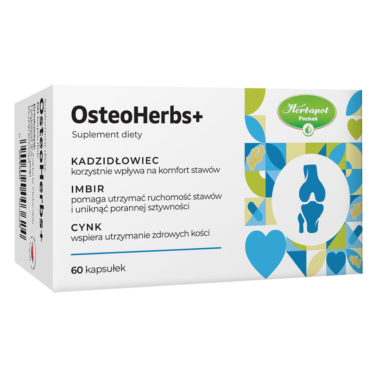 OsteoHerbs+, 60 kapsułek