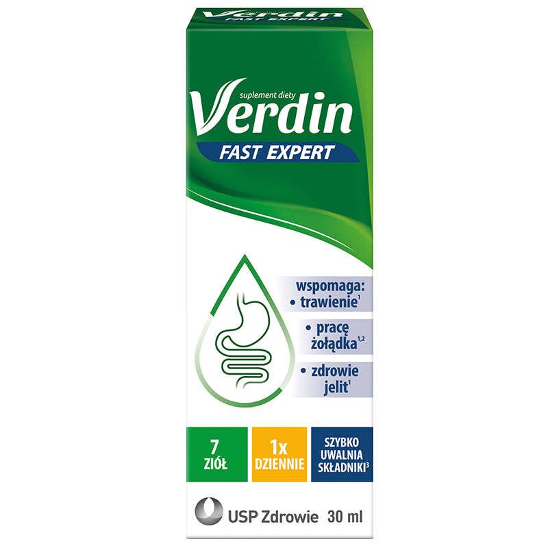 Verdin Fast Expert, krople, 30 ml