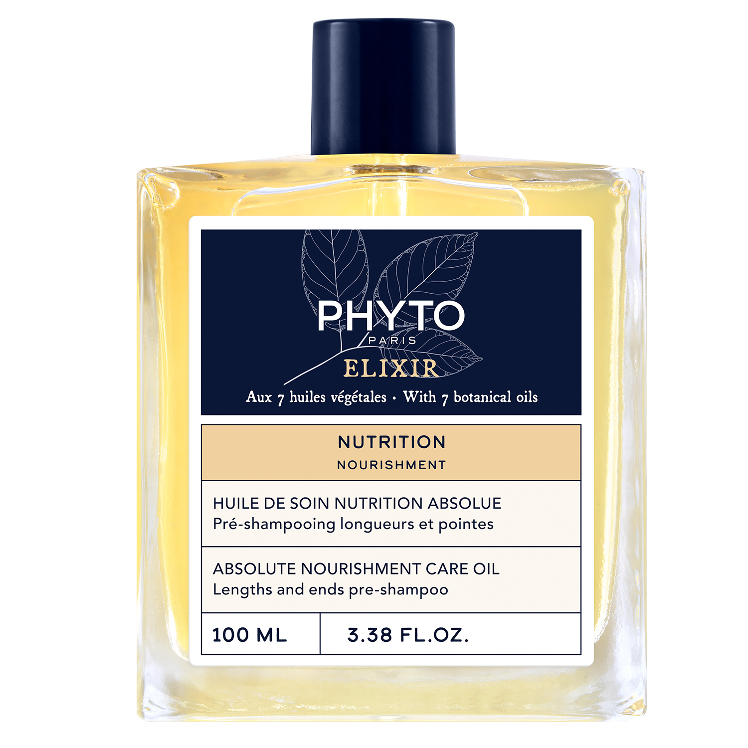 Phyto Nutrition Elixir, odżywczy olejek do włosów do stosowania przed szamponem, 100 ml