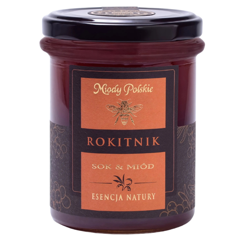 Miody Polskie Sok & Miód, rokitnik, 250 g