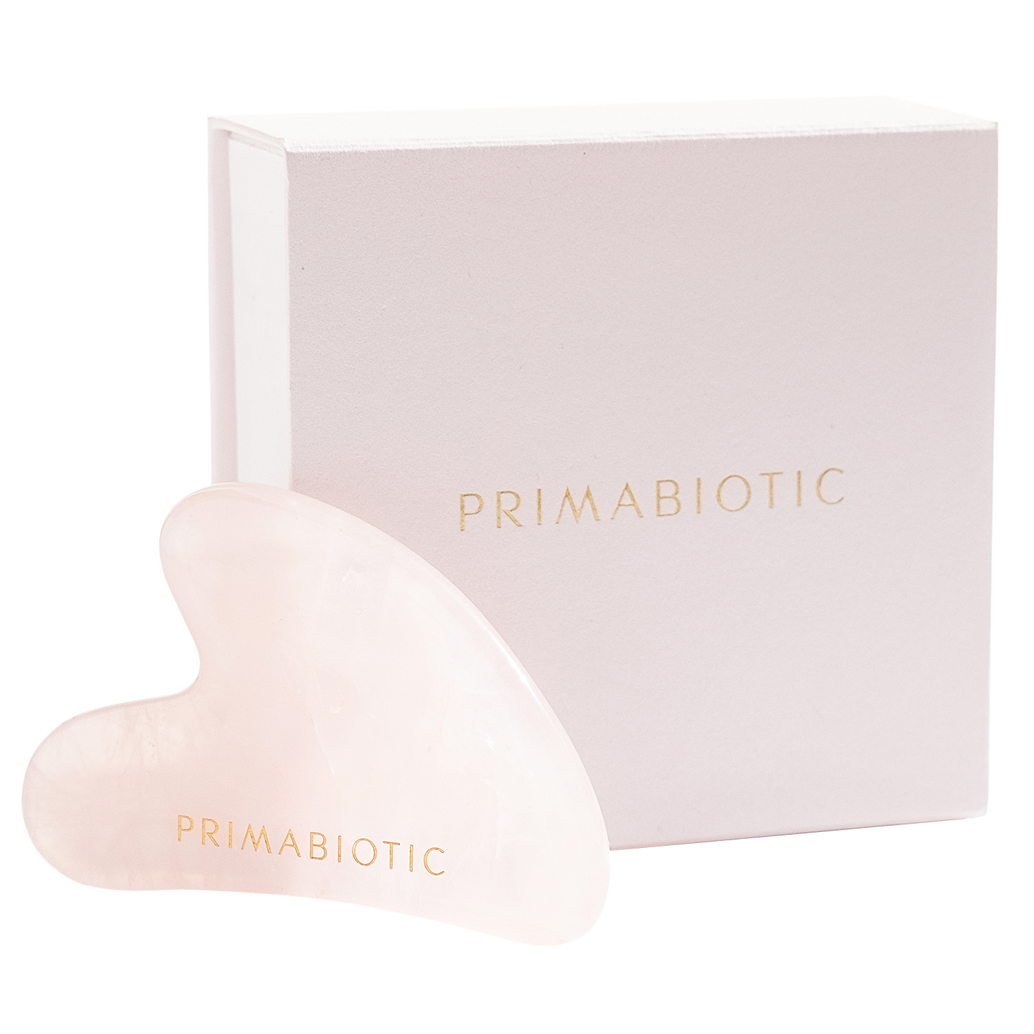 Primabiotic, kamień Gua Sha, różowy kwarc