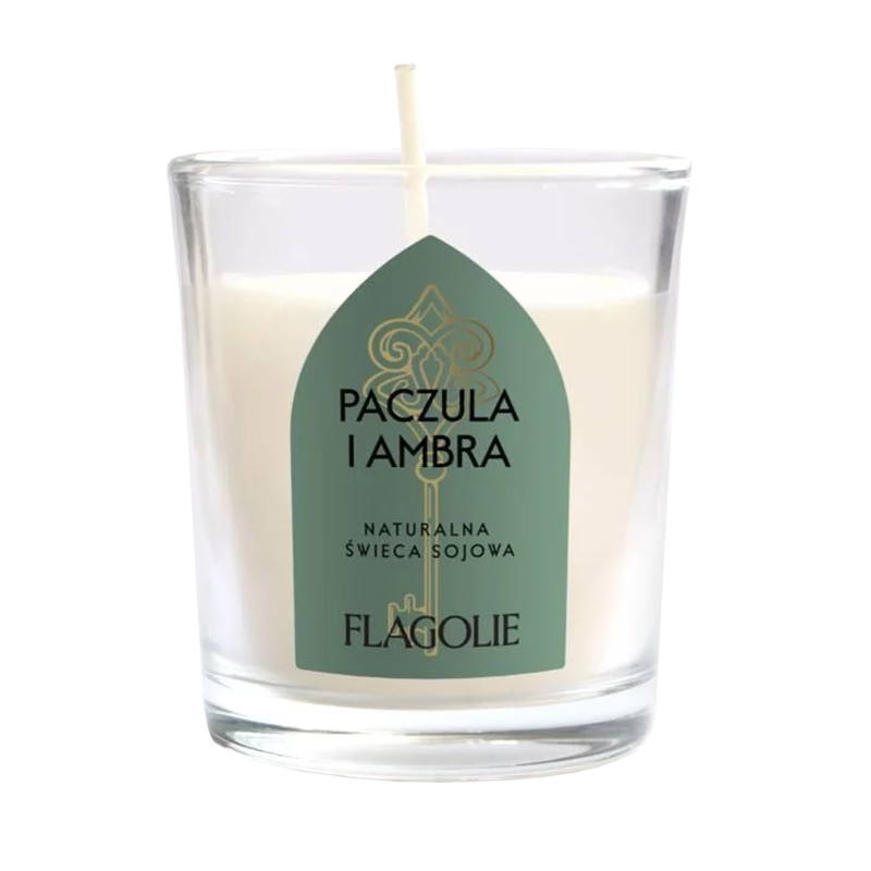 Flagolie The Heritage of Spain, zapachowa świeca sojowa, Paczula i Ambra, 70 g